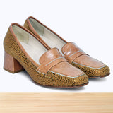 157F Bayan Cuir Camel