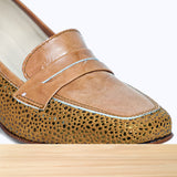 157F Bayan Cuir Camel