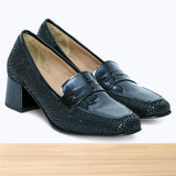 157F Bayan Cuir Noir