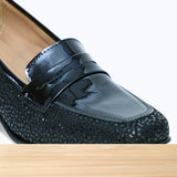 157F Bayan Cuir Noir