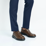 164 Millo Marron - Pantalon bleu marine sans chaussettes