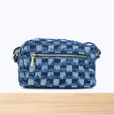 9184SC Bellora Damier Bleu - SANTIAGO®