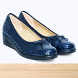 196F Labelle Cuir Bleu Marine