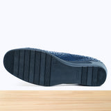196F Labelle Cuir Bleu Marine
