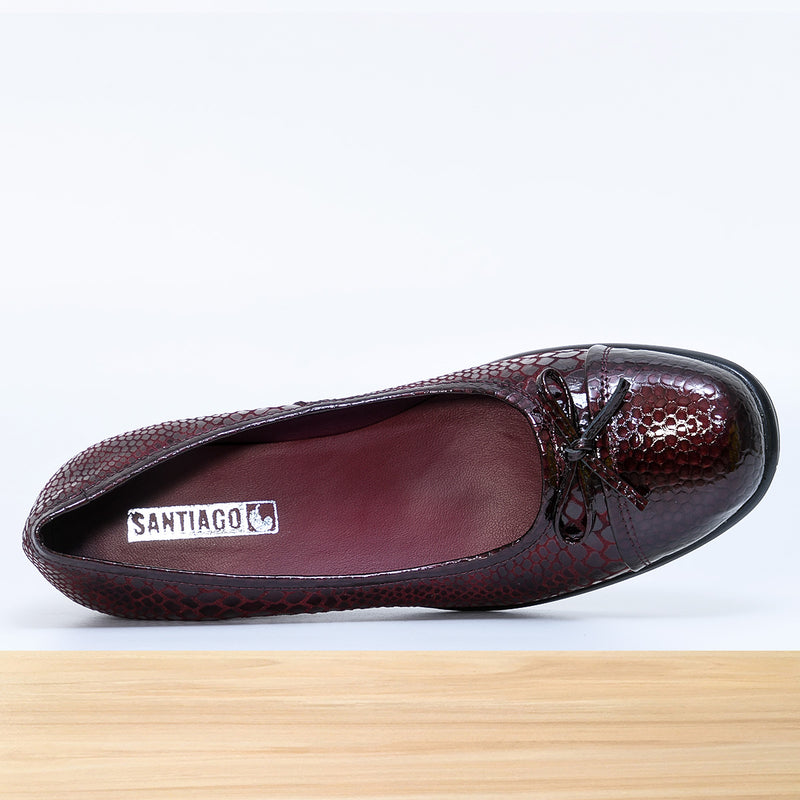 196F Labelle Cuir Bordeaux