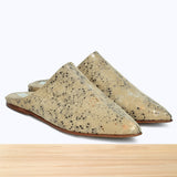 201F Belgha Cuir Beige Brillant