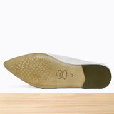 201F Belgha Cuir Blanc