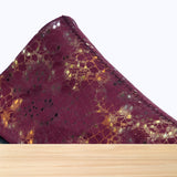 201F Belgha Cuir Bordeaux Brillant