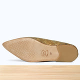 201F Belgha Cuir Camel Brillant