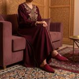 201F Belgha Cuir Rouge - Variation 3