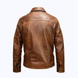 212 Galvino Jacket Cuir Camel