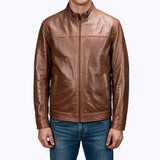 214 Elvanto Jacket Cuir Camel