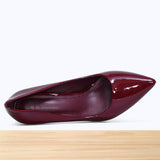216F Vesia Cuir Bordeaux