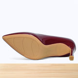216F Vesia Cuir Bordeaux