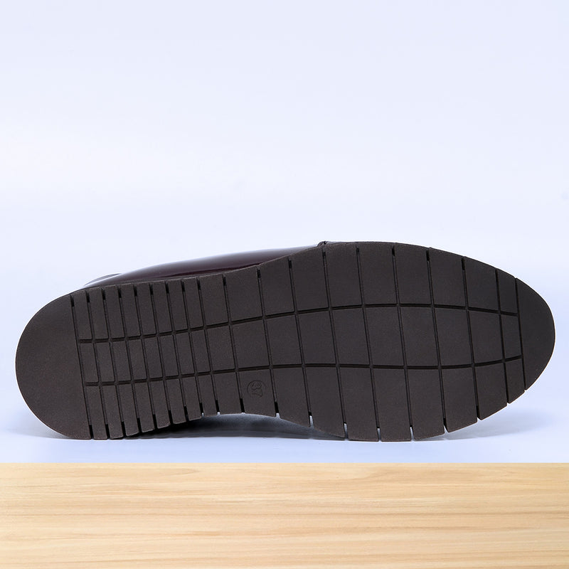 224F Prata Cuir Marron Bleu