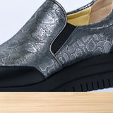 528F Prata en Cuir Argenté