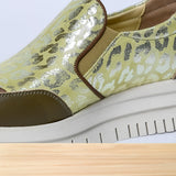 528F Prata en Cuir Kaki