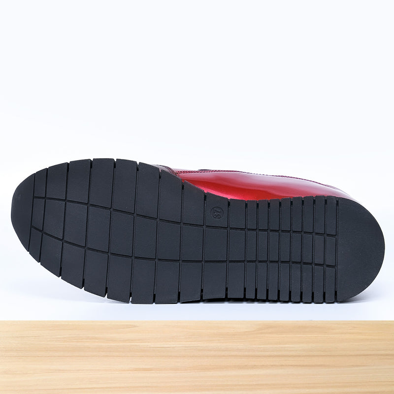 224F Prata en Cuir Grenat