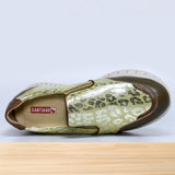 528F Prata en Cuir Kaki