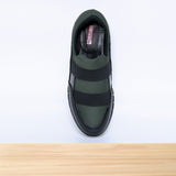 224F Prata Cuir Noir Vert