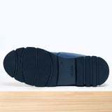 520F Zalvi Cuir Bleu Marine