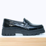 225F Rivla Cuir Noir Verni