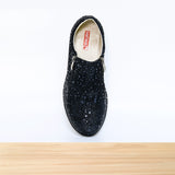 227 Mirro Cuir Métallisé Noir