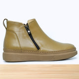 245F Bots Cuir Beige