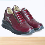 2917F Shuruq Cuir Bordeaux