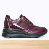 2917F Shuruq Cuir Bordeaux
