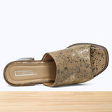291F Corélia Cuir Camel Brillant