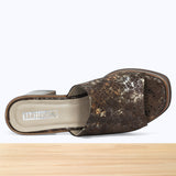 291F Corélia Cuir Marron Brillant