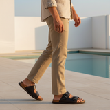 3003S Velor Marron Foncé - Poolside Walk