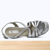 3012F Melessa Cuir Argenté