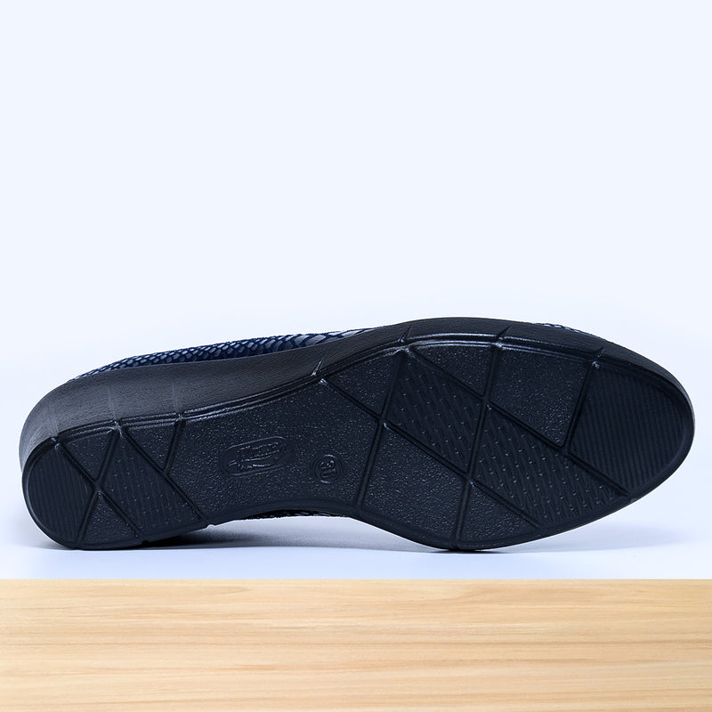 301F Liva Cuir Bleu