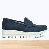 306F Lahn Cuir Bleu Marine