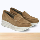 306F Lahn Cuir Daim Camel