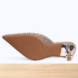 307F Meluna Cuir Or Rose