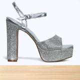 309F Clarive Cuir Argenté