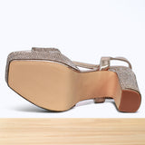 309F Clarive Cuir Or Rose
