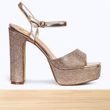 309F Clarive Cuir Or Rose