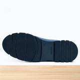 313F Zyva Cuir Bleu Marine