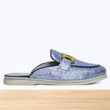 317F Amwaj Cuir Bleu Ciel