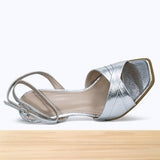 320F Orvella Cuir Argenté