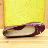 3241F Laura Cuir Bordeaux