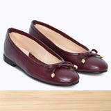 3241F Rina Cuir Bordeaux