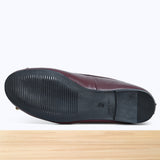 3241F Rina Cuir Bordeaux