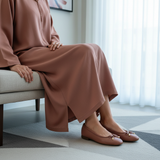 3241F Rina Cuir Rose — Djellaba Var.3