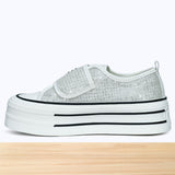 3323F Ravelle Cuir Blanc cassé