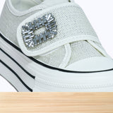 3323F Ravelle Cuir Blanc cassé